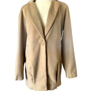 FOREVER 21 CONTEMPORARY NWT women’s tan, lined duster coat